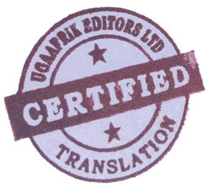 Certified translation in Uganda